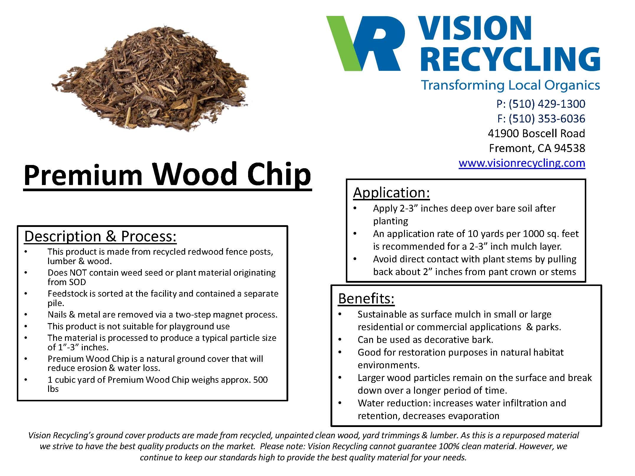 Premium Wood Chip