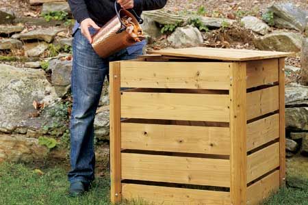 back yard composting