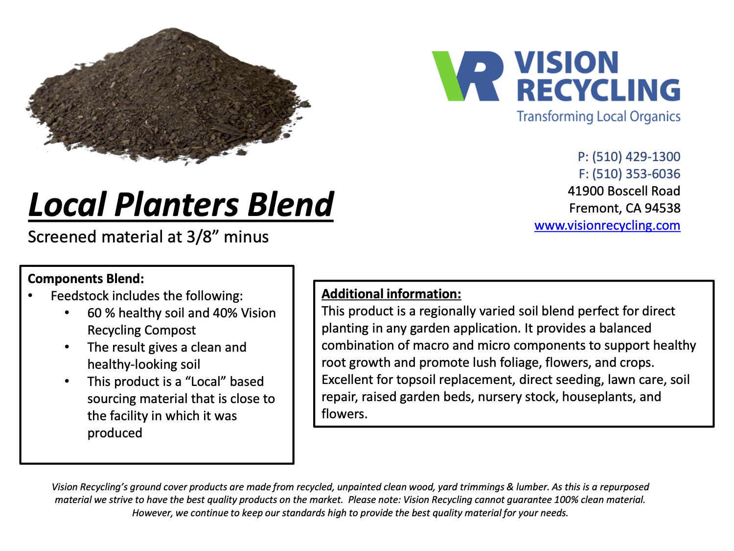 Local Planters Blend